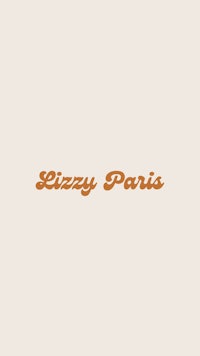 the logo for lizzy paris